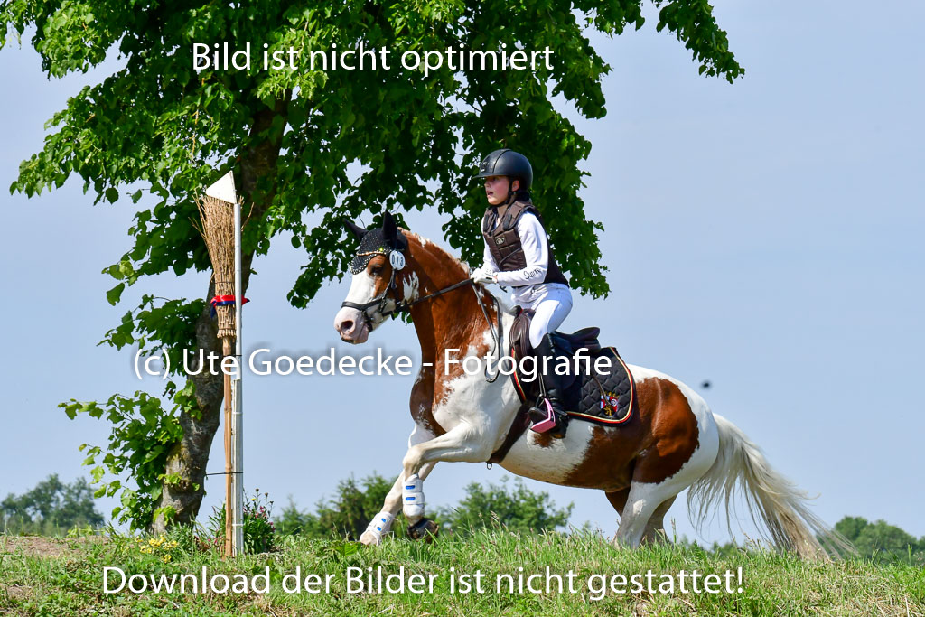 Goldene Schärpe Ponys in Löningen 4+5.6.22 | 04062022 - Gelände 1 Abt _0607
