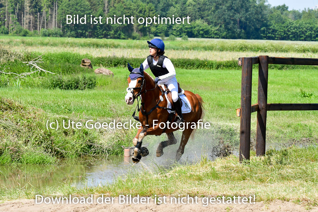 Goldene Schärpe Ponys in Löningen 4+5.6.22 | 04062022 - Gelände 1 Abt _0621