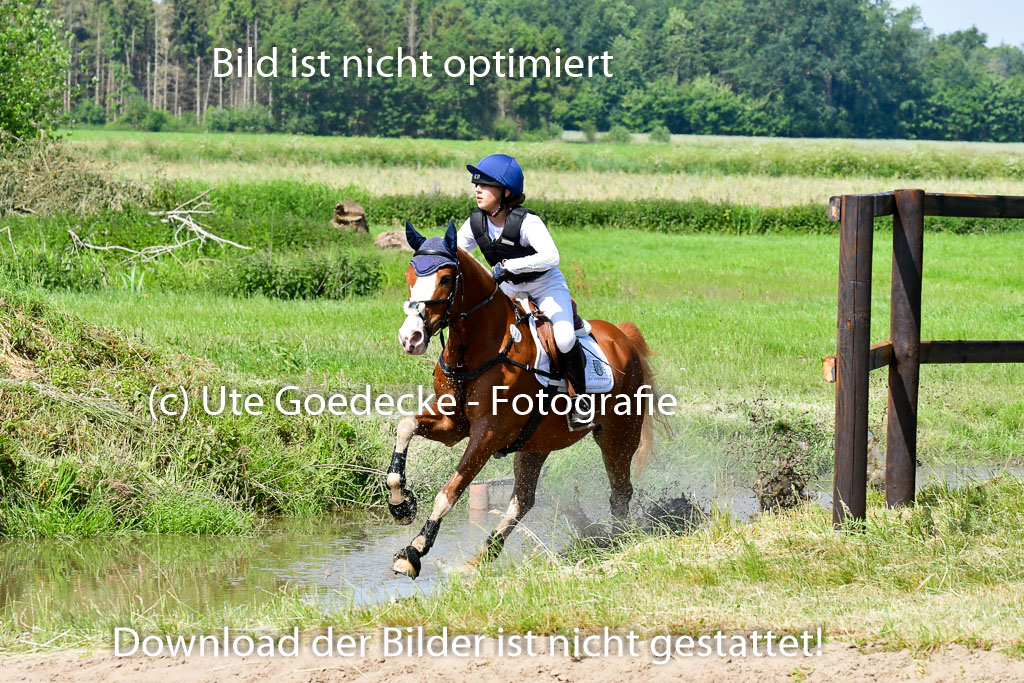 Goldene Schärpe Ponys in Löningen 4+5.6.22 | 04062022 - Gelände 1 Abt _0622