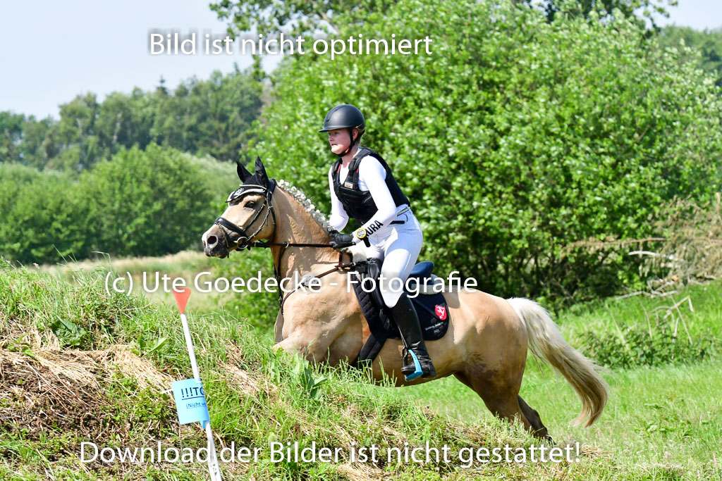 Goldene Schärpe Ponys in Löningen 4+5.6.22 | 04062022 - Gelände 1 Abt _0672
