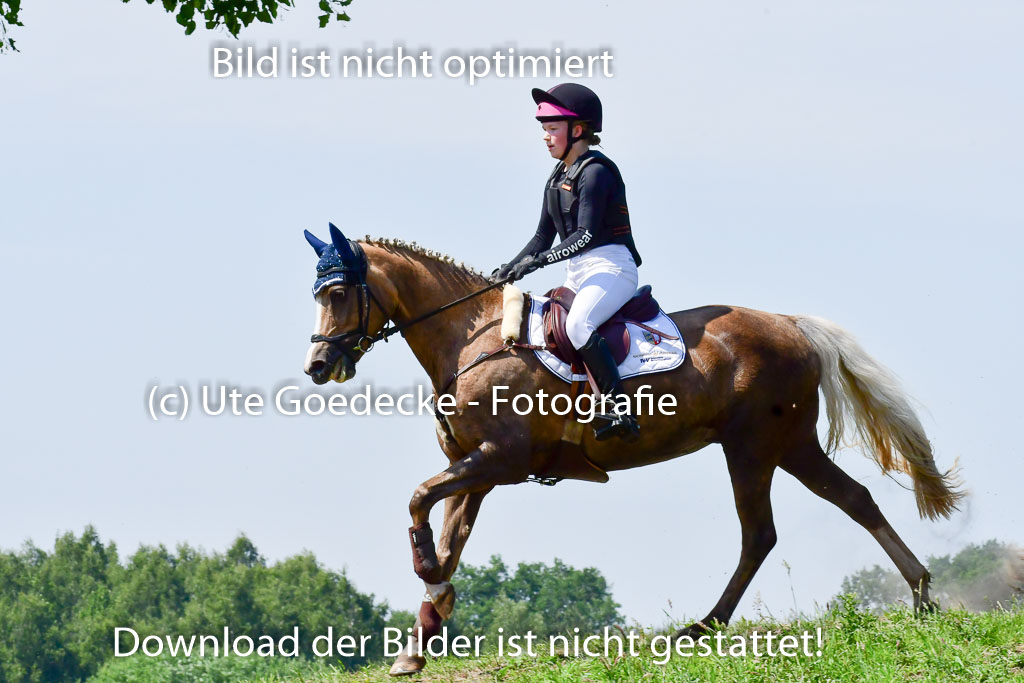 Goldene Schärpe Ponys in Löningen 4+5.6.22 | 04062022 - Gelände 1 Abt _0822