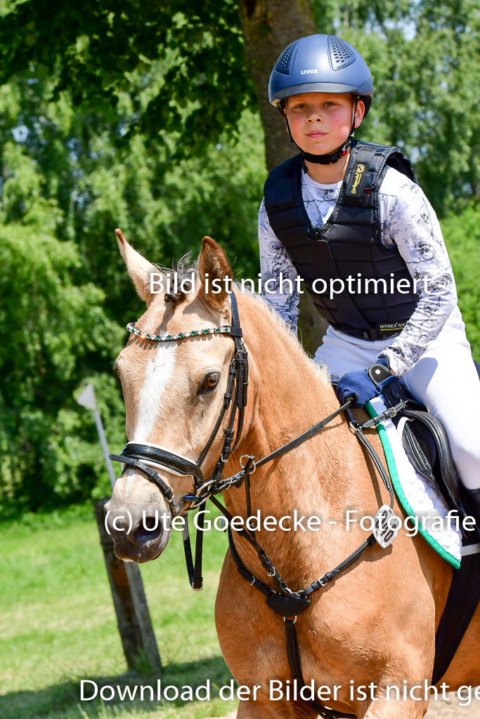 Goldene Schärpe Ponys in Löningen 4+5.6.22 | 04062022 - Gelände 1 Abt _0825