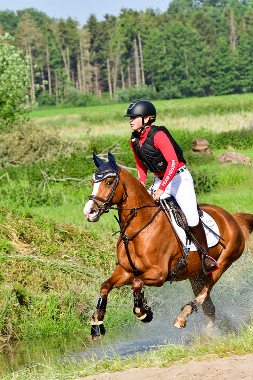 Goldene Schärpe Ponys in Löningen  4+5.6.22 | 04062022 - Gelände 1 Abt _0048 