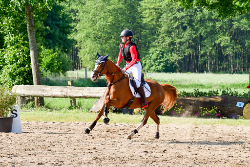 Goldene Schärpe Ponys in Löningen  4+5.6.22 | 04062022 - Gelände 1 Abt _0054 
