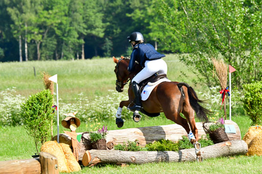 Goldene Schärpe Ponys in Löningen  4+5.6.22 | 04062022 - Gelände 1 Abt _0232 