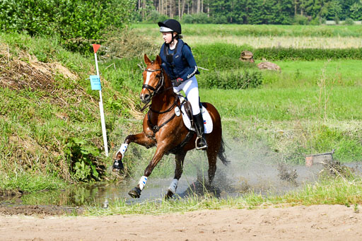 Goldene Schärpe Ponys in Löningen  4+5.6.22 | 04062022 - Gelände 1 Abt _0238 