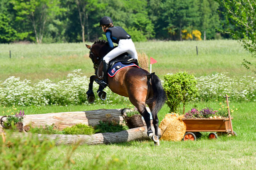 Goldene Schärpe Ponys in Löningen  4+5.6.22 | 04062022 - Gelände 1 Abt _0426 