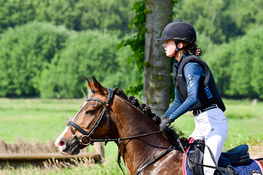 Goldene Schärpe Ponys in Löningen  4+5.6.22 | 04062022 - Gelände 1 Abt _0435 