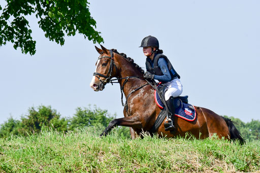 Goldene Schärpe Ponys in Löningen  4+5.6.22 | 04062022 - Gelände 1 Abt _0442 