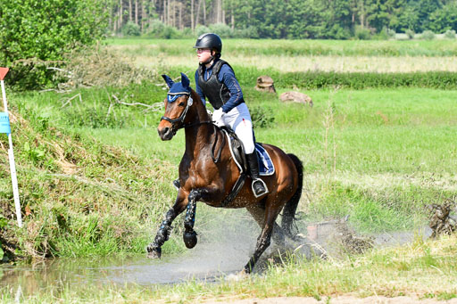 Goldene Schärpe Ponys in Löningen  4+5.6.22 | 04062022 - Gelände 1 Abt _0496 
