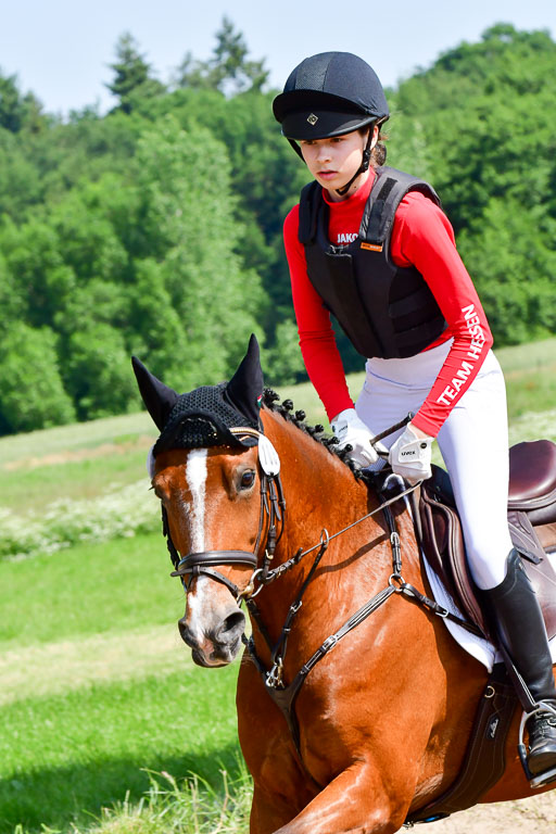 Goldene Schärpe Ponys in Löningen  4+5.6.22 | 04062022 - Gelände 1 Abt _0520 