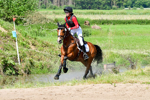 Goldene Schärpe Ponys in Löningen  4+5.6.22 | 04062022 - Gelände 1 Abt _0529 