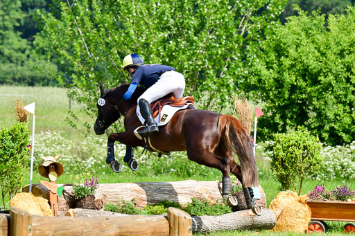 Goldene Schärpe Ponys in Löningen  4+5.6.22 | 04062022 - Gelände 1 Abt _0538 
