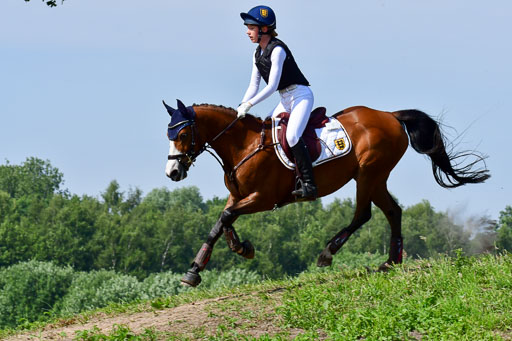 Goldene Schärpe Ponys in Löningen  4+5.6.22 | 04062022 - Gelände 1 Abt _0587 