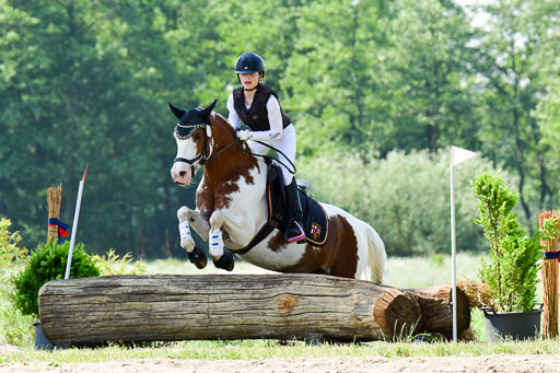 Goldene Schärpe Ponys in Löningen  4+5.6.22 | 04062022 - Gelände 1 Abt _0602 