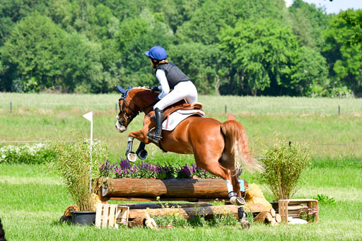 Goldene Schärpe Ponys in Löningen  4+5.6.22 | 04062022 - Gelände 1 Abt _0620 