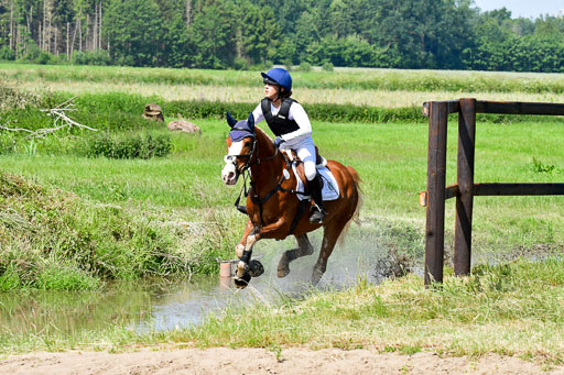 Goldene Schärpe Ponys in Löningen  4+5.6.22 | 04062022 - Gelände 1 Abt _0621 