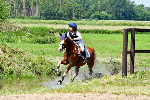 Goldene Schärpe Ponys in Löningen  4+5.6.22 | 04062022 - Gelände 1 Abt _0622 