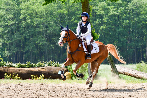 Goldene Schärpe Ponys in Löningen  4+5.6.22 | 04062022 - Gelände 1 Abt _0626 