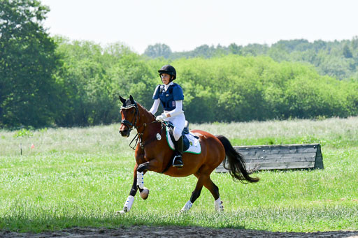 Goldene Schärpe Ponys in Löningen  4+5.6.22 | 04062022 - Gelände 1 Abt _0938 