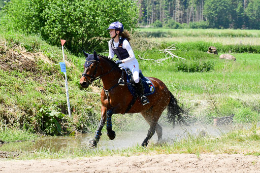 Goldene Schärpe Ponys in Löningen  4+5.6.22 | 04062022 - Gelände 1 Abt _0970 
