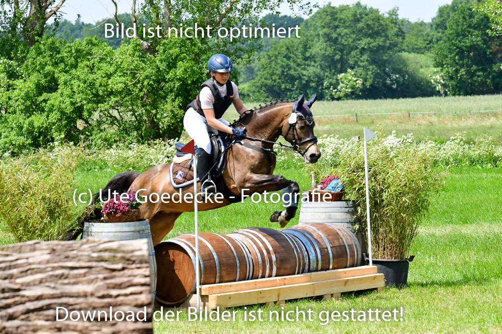 Goldene Schärpe Ponys in Löningen  4+5.6.22 | 04062022 - Gelände  2 Abt _033 