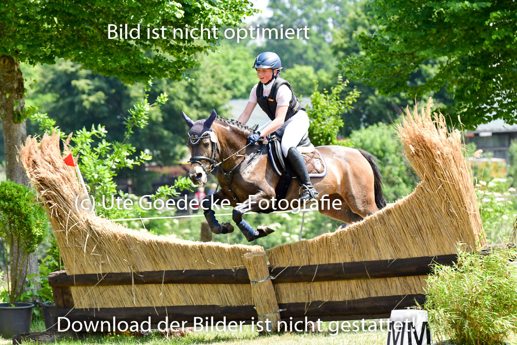 Goldene Schärpe Ponys in Löningen  4+5.6.22 | 04062022 - Gelände  2 Abt _043 