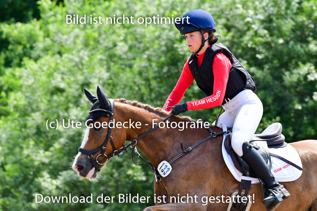Goldene Schärpe Ponys in Löningen  4+5.6.22 | 04062022 - Gelände  2 Abt _083 