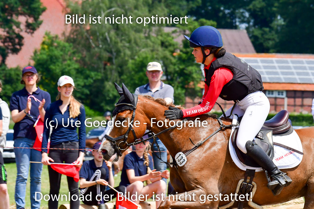 Goldene Schärpe Ponys in Löningen  4+5.6.22 | 04062022 - Gelände  2 Abt _089 
