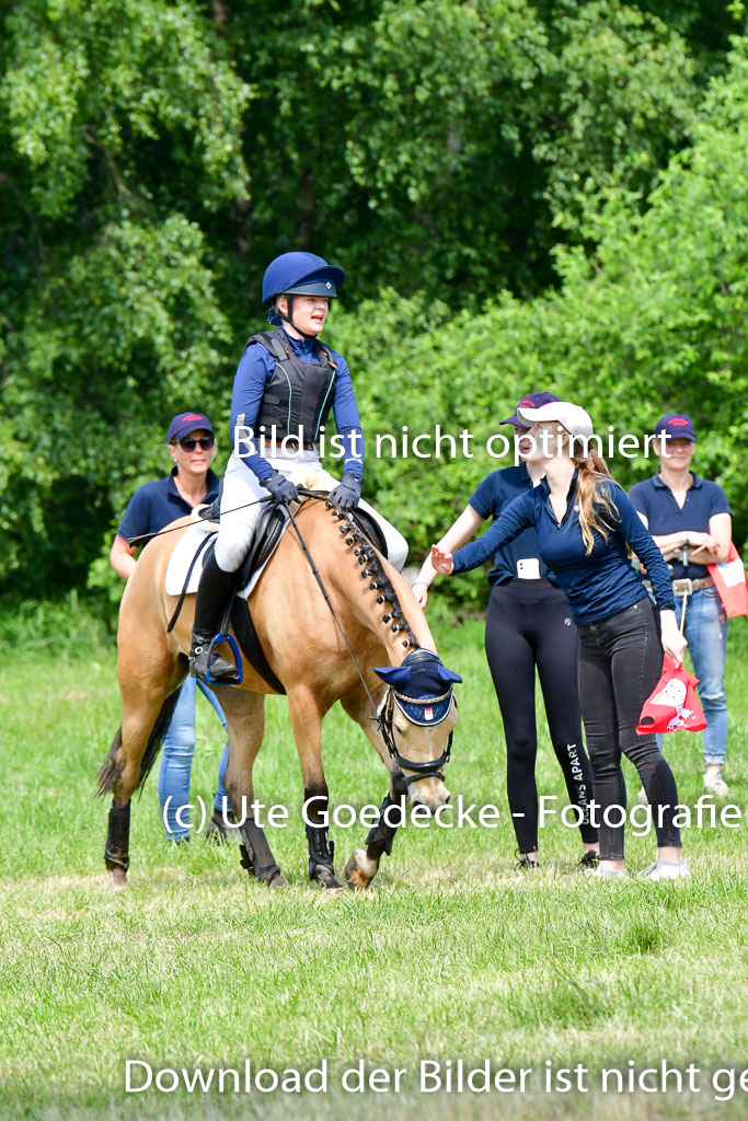 Goldene Schärpe Ponys in Löningen  4+5.6.22 | 04062022 - Gelände  2 Abt _135 