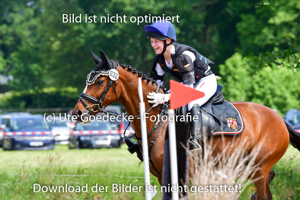 Goldene Schärpe Ponys in Löningen  4+5.6.22 | 04062022 - Gelände  2 Abt _172 
