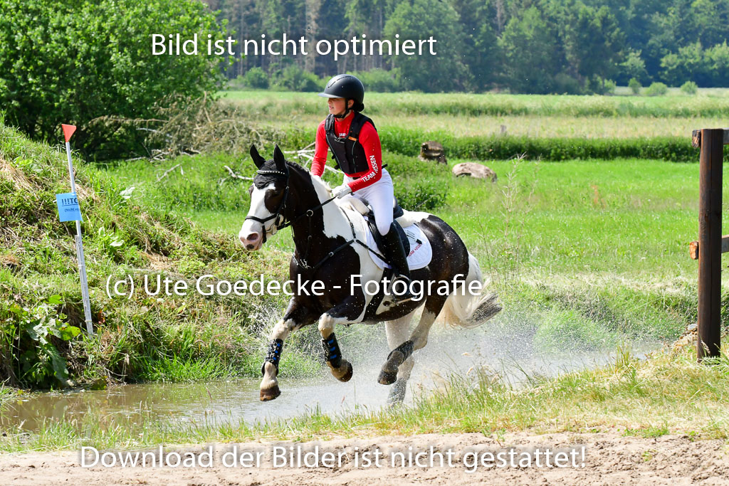 Goldene Schärpe Ponys in Löningen  4+5.6.22 | 04062022 - Gelände  2 Abt _280 