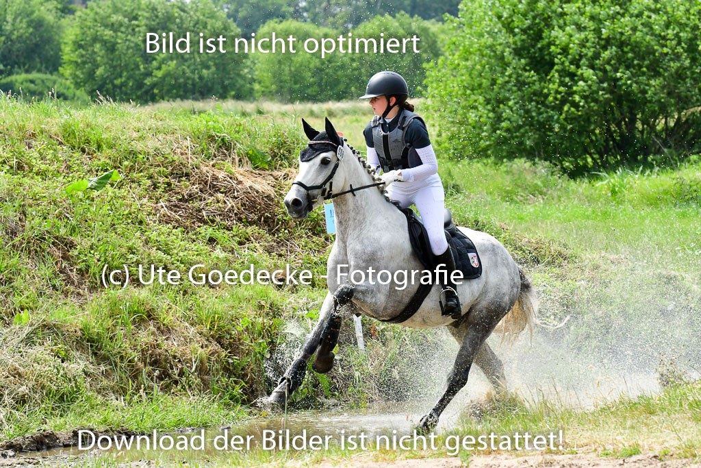 Goldene Schärpe Ponys in Löningen  4+5.6.22 | 04062022 - Gelände  2 Abt _376 