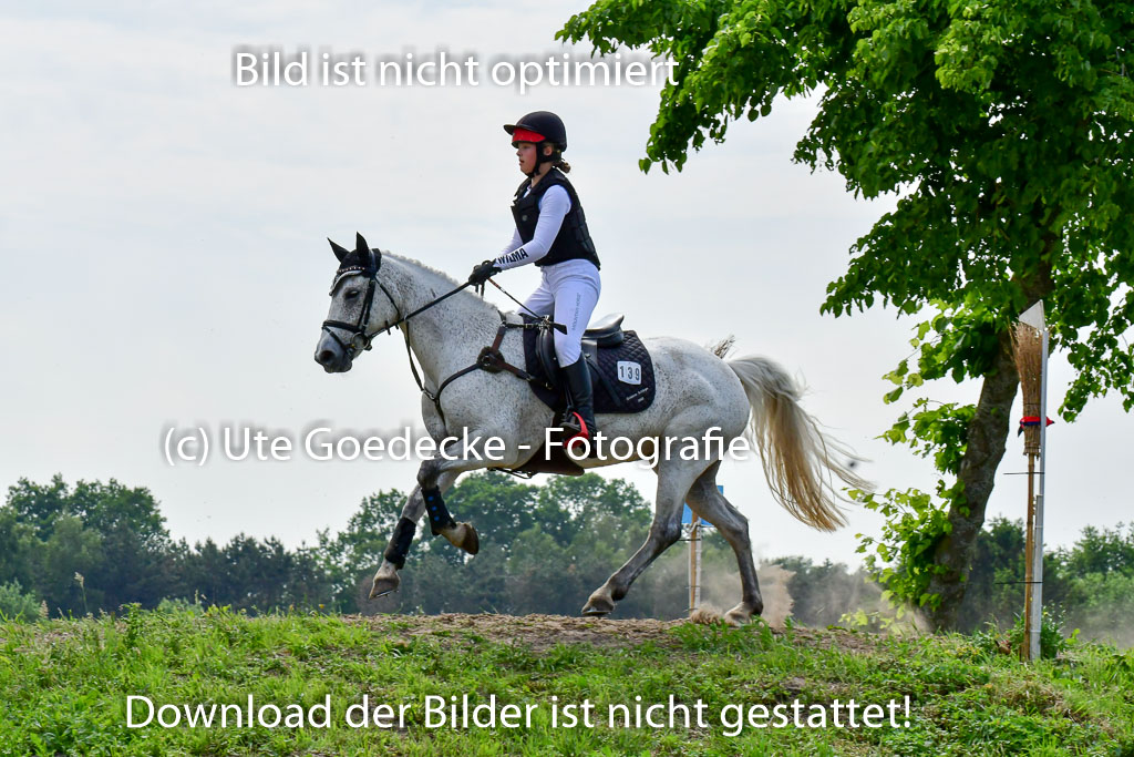 Goldene Schärpe Ponys in Löningen  4+5.6.22 | 04062022 - Gelände  2 Abt _582 
