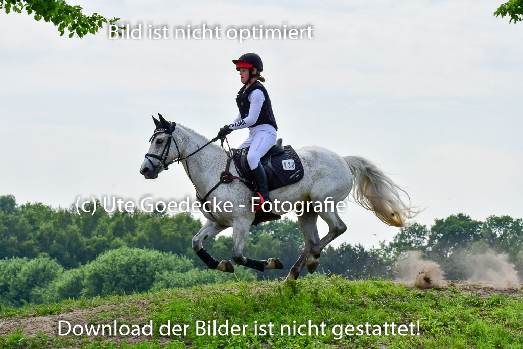 Goldene Schärpe Ponys in Löningen  4+5.6.22 | 04062022 - Gelände  2 Abt _583 