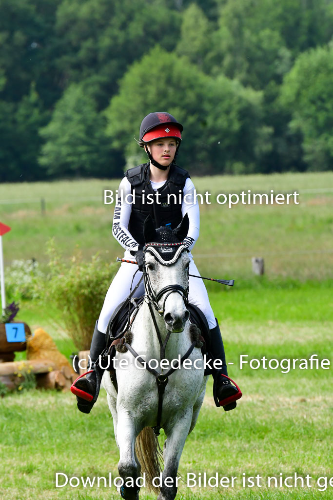 Goldene Schärpe Ponys in Löningen  4+5.6.22 | 04062022 - Gelände  2 Abt _587 