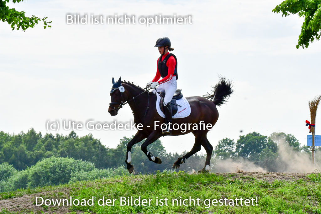 Goldene Schärpe Ponys in Löningen  4+5.6.22 | 04062022 - Gelände  2 Abt _614 