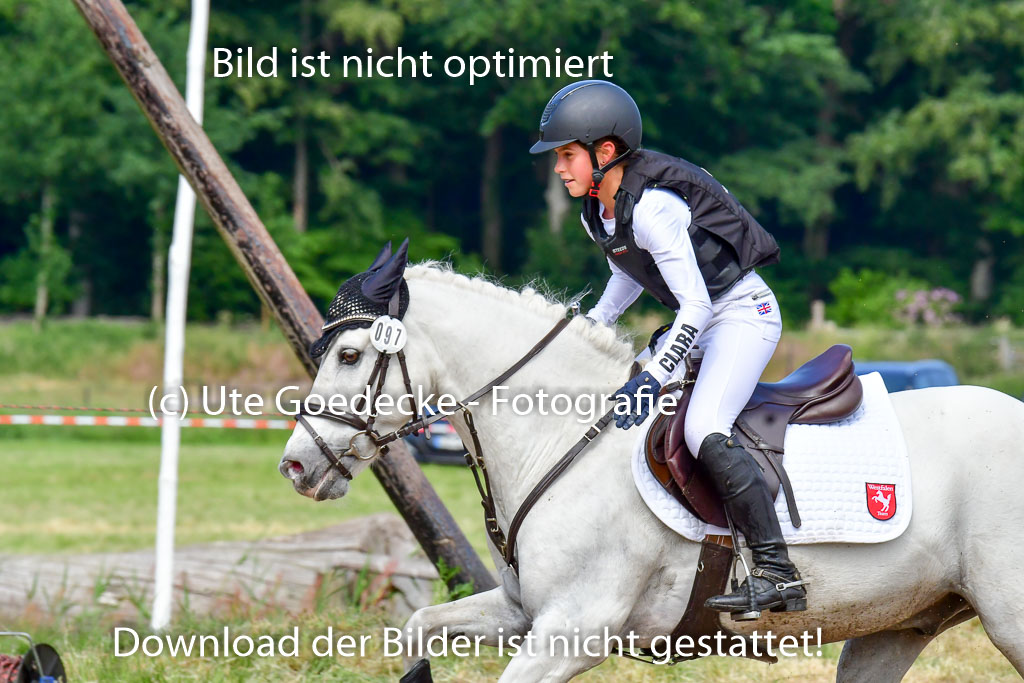 Goldene Schärpe Ponys in Löningen  4+5.6.22 | 04062022 - Gelände  2 Abt _685 