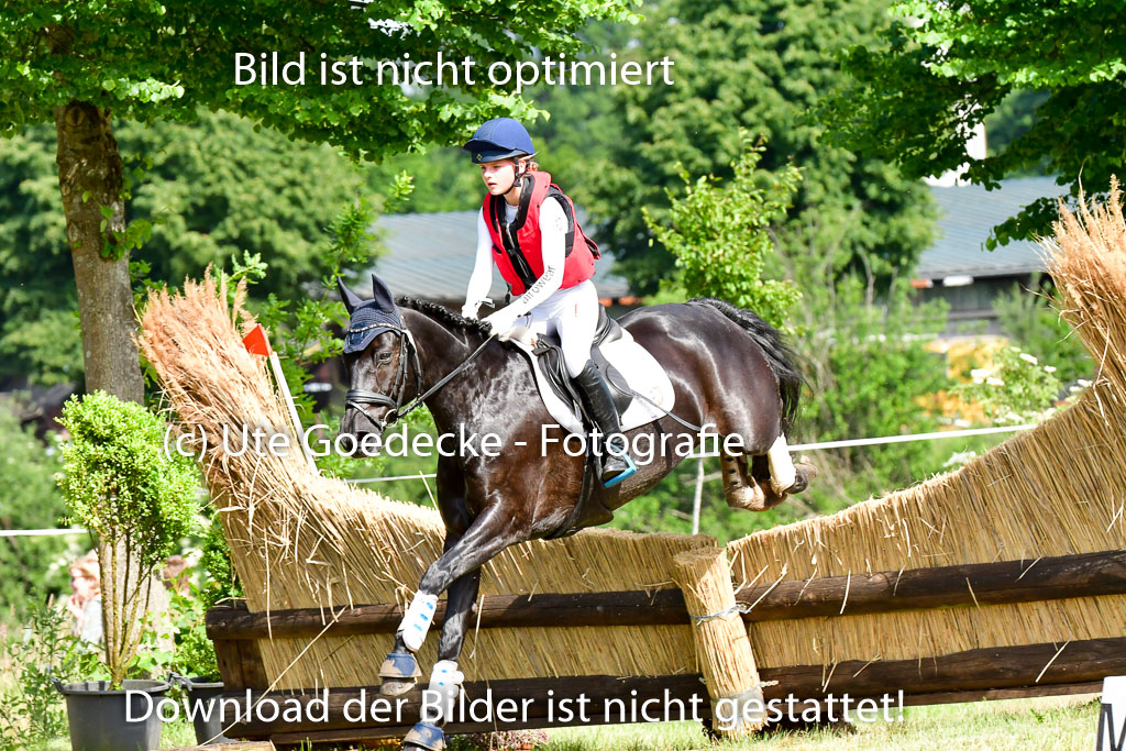 Goldene Schärpe Ponys in Löningen  4+5.6.22 | 04062022 - Gelände  2 Abt _724 