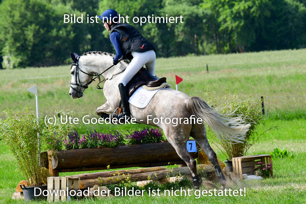 Goldene Schärpe Ponys in Löningen  4+5.6.22 | 04062022 - Gelände  2 Abt _748 