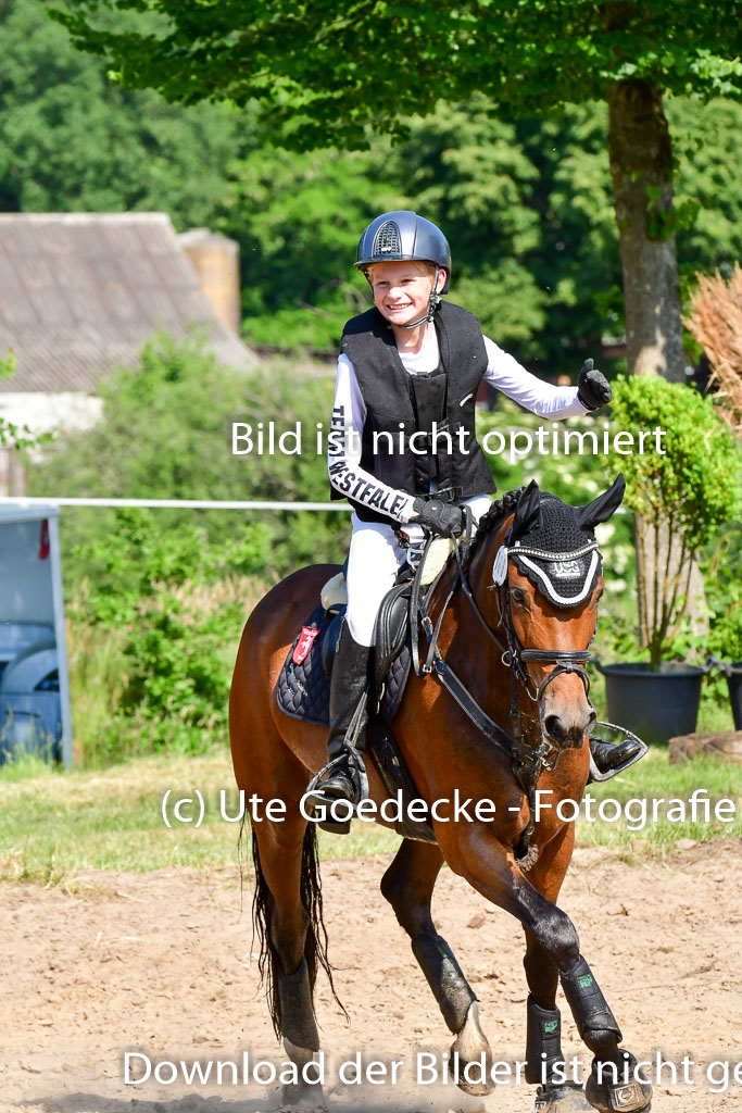 Goldene Schärpe Ponys in Löningen  4+5.6.22 | 04062022 - Gelände  2 Abt _804 