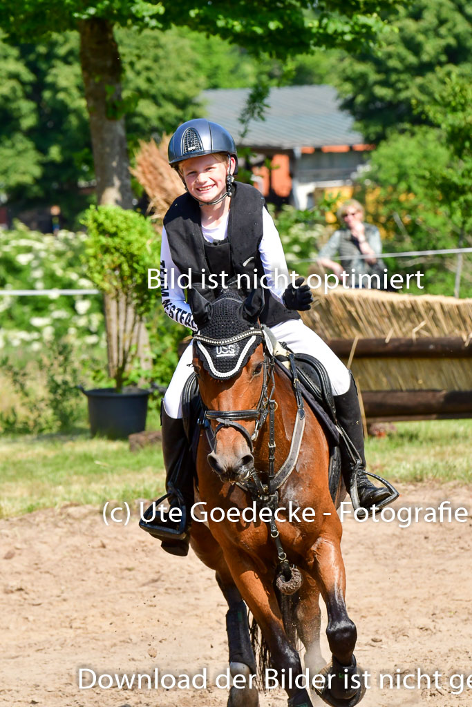 Goldene Schärpe Ponys in Löningen  4+5.6.22 | 04062022 - Gelände  2 Abt _805 