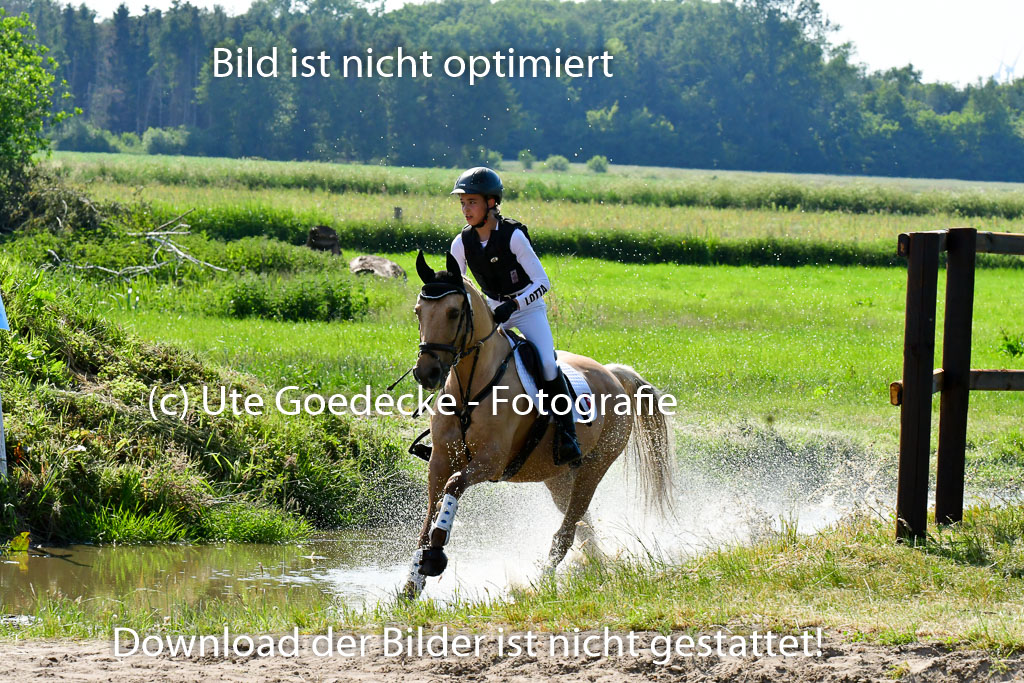 Goldene Schärpe Ponys in Löningen  4+5.6.22 | 04062022 - Gelände  2 Abt _844 