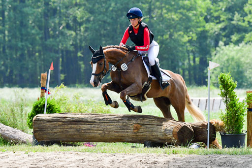 Goldene Schärpe Ponys in Löningen  4+5.6.22 | 04062022 - Gelände  2 Abt _080 