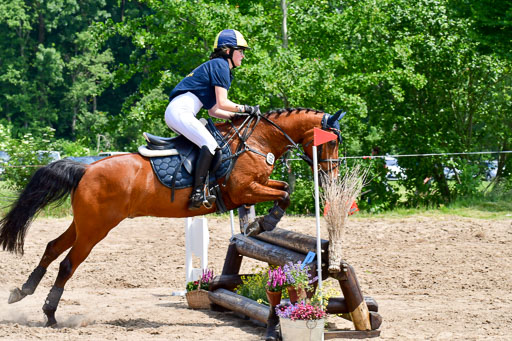 Goldene Schärpe Ponys in Löningen  4+5.6.22 | 04062022 - Gelände  2 Abt _093 