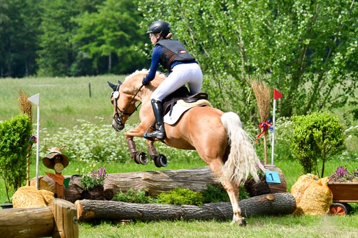 Goldene Schärpe Ponys in Löningen  4+5.6.22 | 04062022 - Gelände  2 Abt _432 