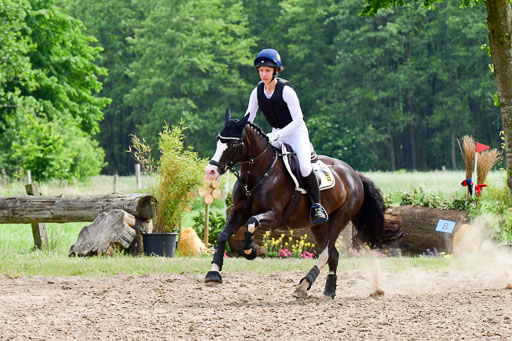 Goldene Schärpe Ponys in Löningen  4+5.6.22 | 04062022 - Gelände  2 Abt _499 