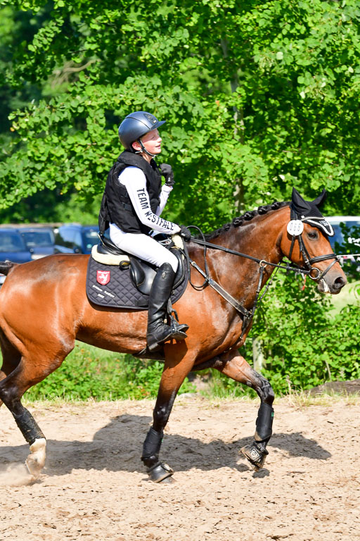 Goldene Schärpe Ponys in Löningen  4+5.6.22 | 04062022 - Gelände  2 Abt _801 