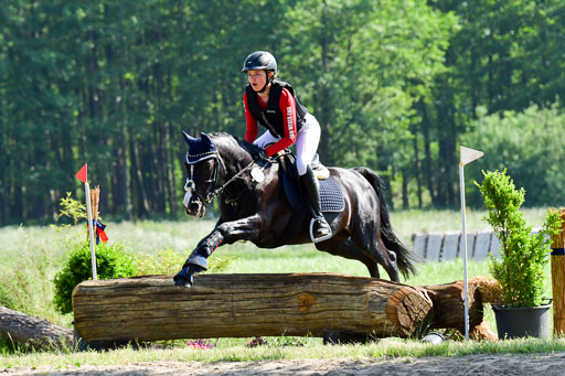 Goldene Schärpe Ponys in Löningen  4+5.6.22 | 04062022 - Gelände  2 Abt _814 