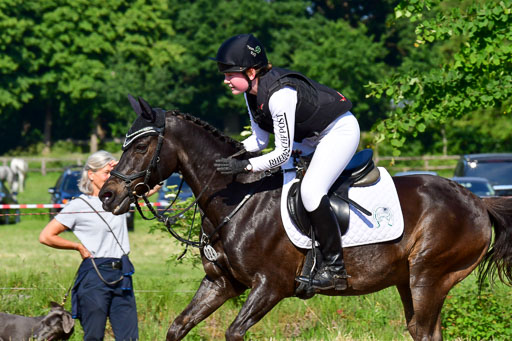 Goldene Schärpe Ponys in Löningen  4+5.6.22 | 04062022 - Gelände  2 Abt _866 